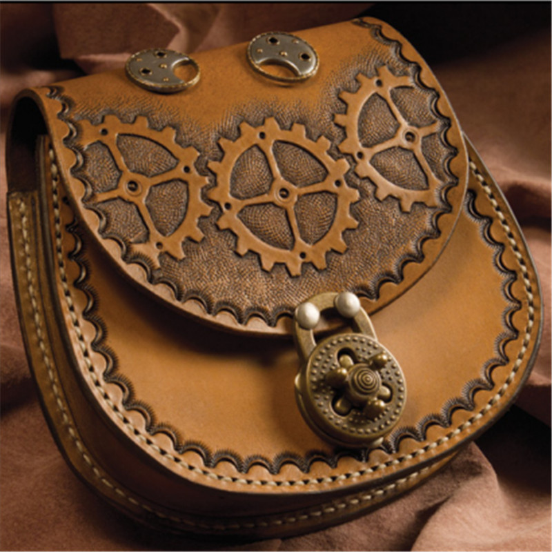 302–朋克风斜挎包半圆包